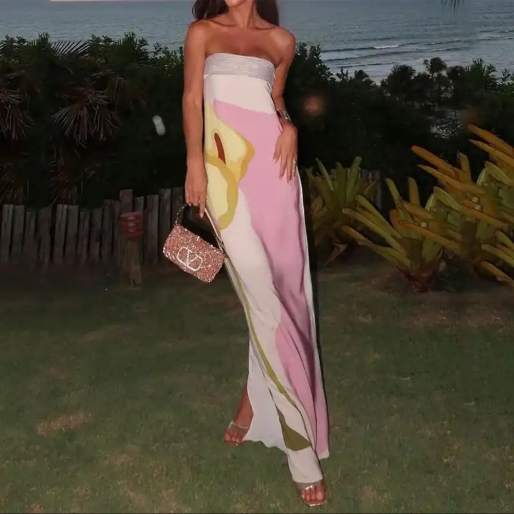Floral maxi dress